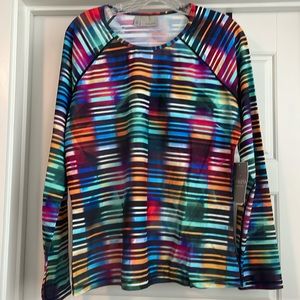 NWT Athleta Swim Top/Rash Guard